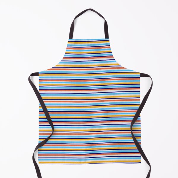 Item preview, Blue Orange and White Stripes designed and sold by JaygiesDesign.