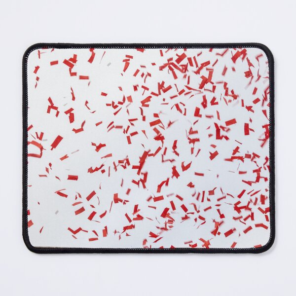 Item preview, Red Confetti Falling Over Historic Building designed and sold by Nmallia.