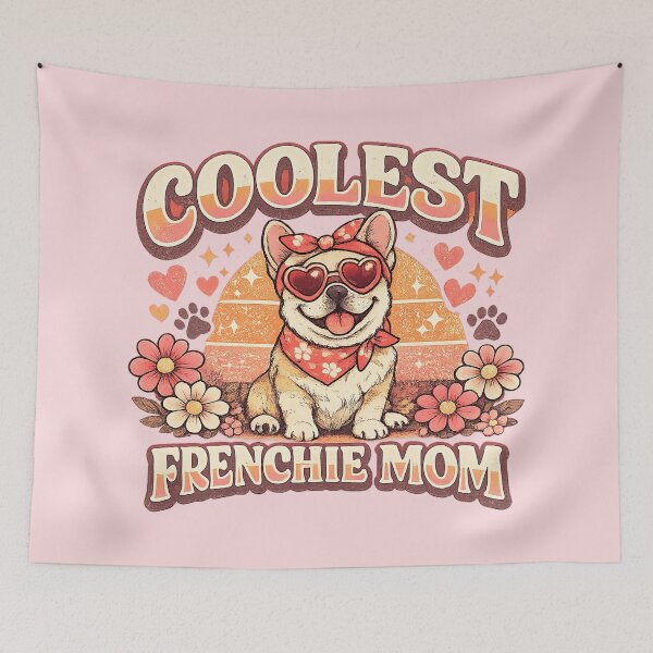 Item preview, French Bulldog Mom, Coolest French Bulldog Mom designed and sold by graphic-genie.