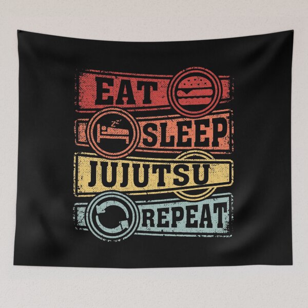 Item preview, Eat Sleep Jujutsu Repeat designed and sold by GabbyKash.