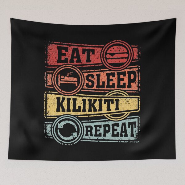 Item preview, Eat Sleep Kilikiti Repeat designed and sold by GabbyKash.
