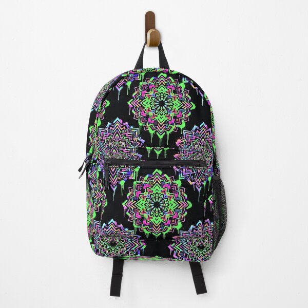 Item preview, Trippy Neon Street Art Mandala designed and sold by warayut.