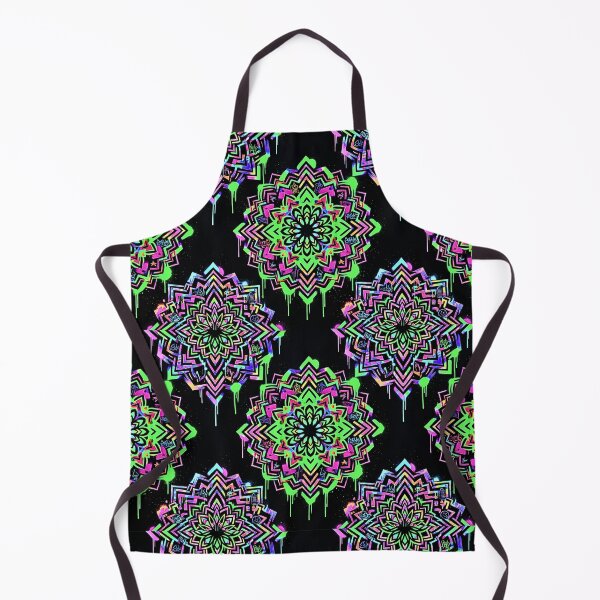 Item preview, Trippy Neon Street Art Mandala designed and sold by warayut.