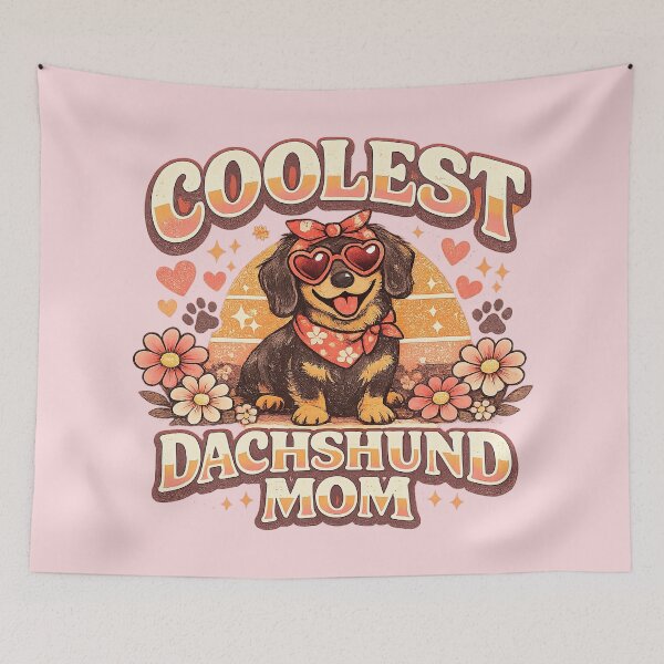 Item preview, Dachshund Mom, Coolest Dachshund Mom designed and sold by graphic-genie.
