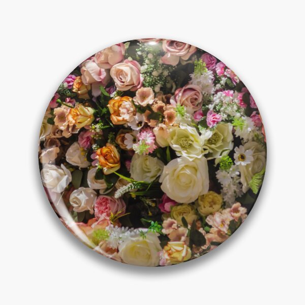 Item preview, Colorful Floral Wall With Roses and Mixed Spring Flowers for Wedding and Decoration Background designed and sold by Nmallia.