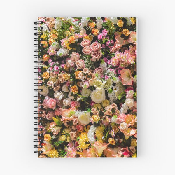 Item preview, Colorful Floral Wall With Roses and Mixed Spring Flowers for Wedding and Decoration Background designed and sold by Nmallia.