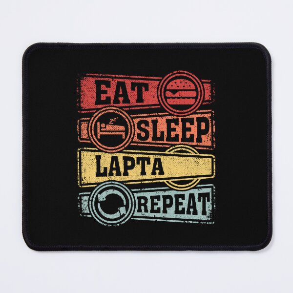 Item preview, Eat Sleep Lapta Repeat designed and sold by GabbyKash.