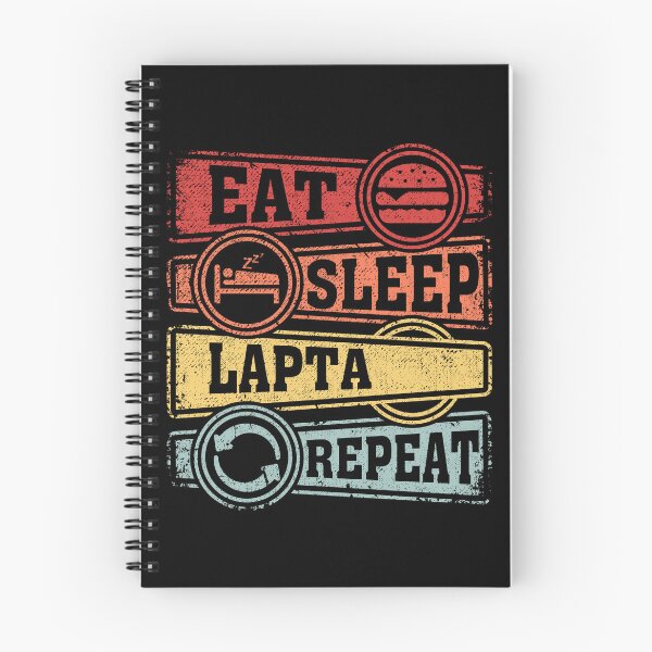 Item preview, Eat Sleep Lapta Repeat designed and sold by GabbyKash.