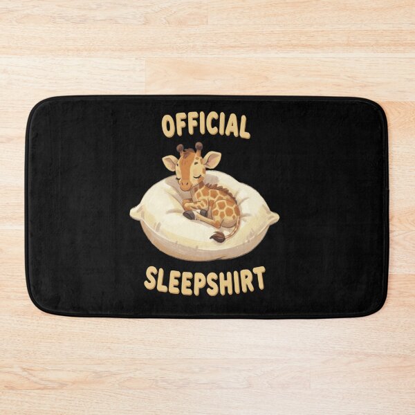 Artikelvorschau, Giraffe Offizielles Schlafshirt Schlafanzug entworfen und verkauft von Thread&Fable.