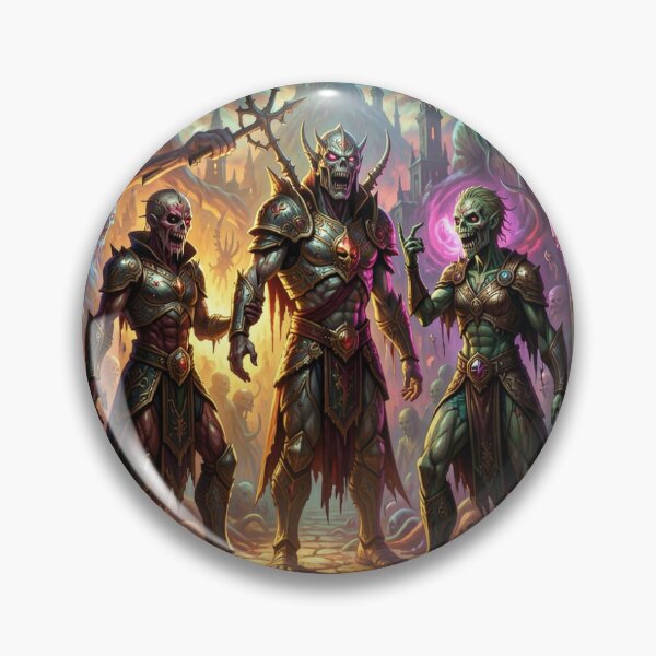 Item preview, Dark warriors in a Gothic fantasy realm full of fire, power, and an epic, dark atmosphere. designed and sold by FotoworldEdel.