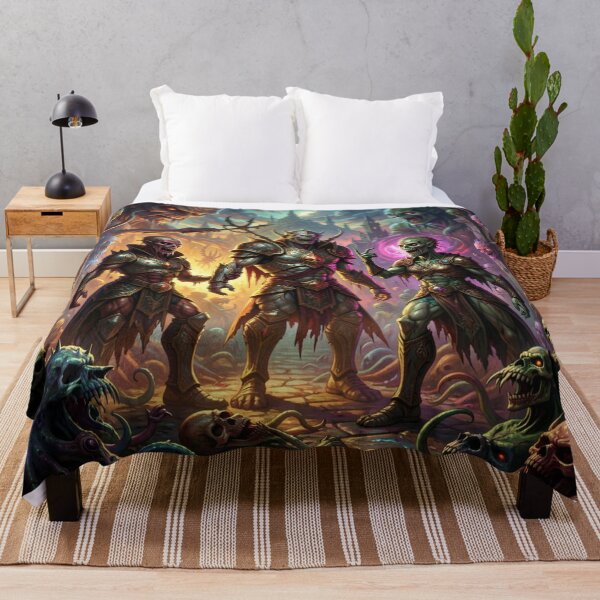 Item preview, Dark warriors in a Gothic fantasy realm full of fire, power, and an epic, dark atmosphere. designed and sold by FotoworldEdel.