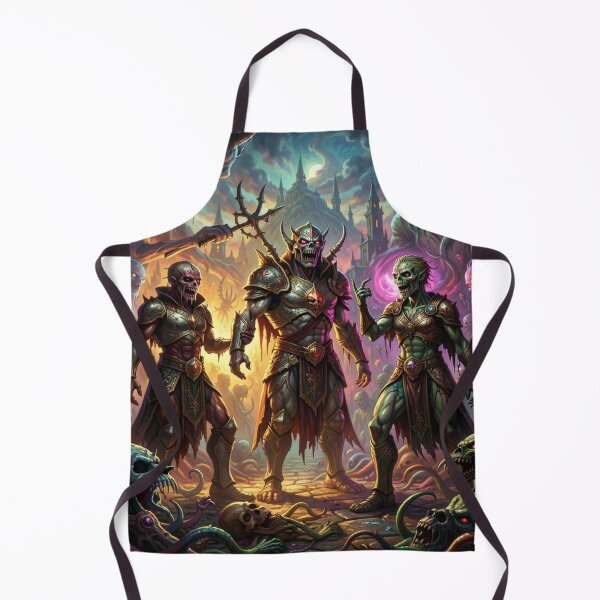 Item preview, Dark warriors in a Gothic fantasy realm full of fire, power, and an epic, dark atmosphere. designed and sold by FotoworldEdel.