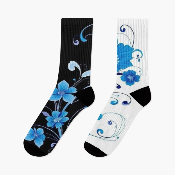 Item preview, Abstract Blue Floral  designed and sold by AllAroundArtist.
