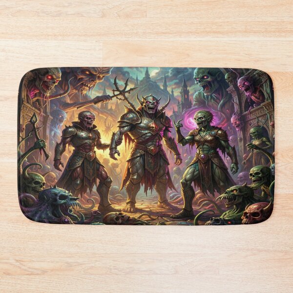 Item preview, Dark warriors in a Gothic fantasy realm full of fire, power, and an epic, dark atmosphere. designed and sold by FotoworldEdel.
