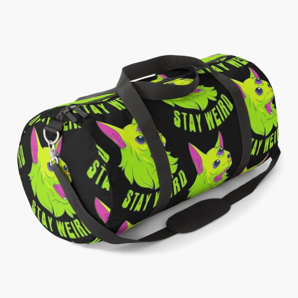 Item preview, Stay Weird — Neon Three Eyed Cat designed and sold by R-A Designs.