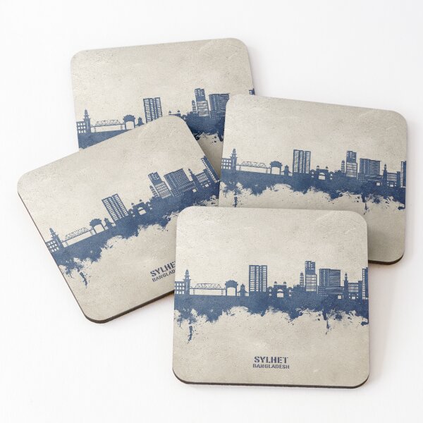 Item preview, Sylhet Bangladesh Skyline designed and sold by ArtPrints.