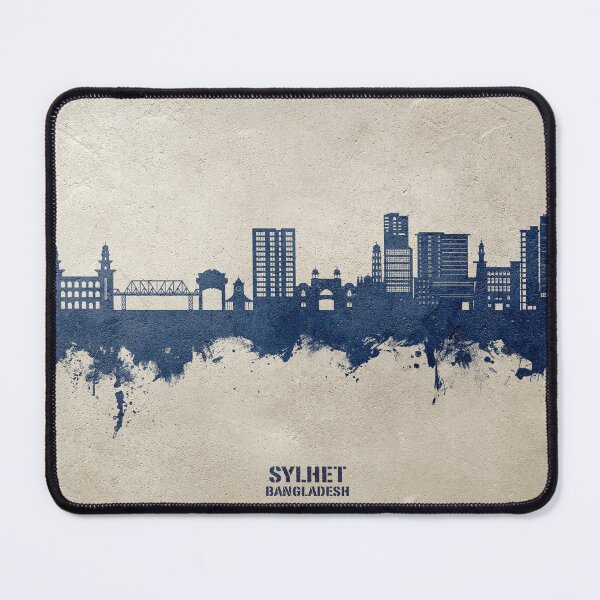 Item preview, Sylhet Bangladesh Skyline designed and sold by ArtPrints.