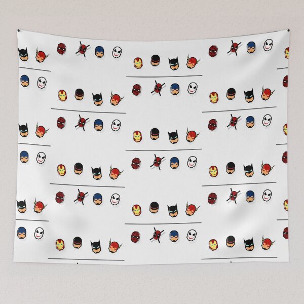 Item preview, Minimal Superhero Mask Icons | Clean Comic Face Set | Pop Culture Inspired Vector Design designed and sold by amareshdas008.