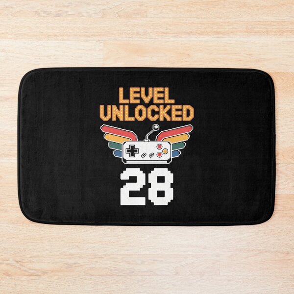 Item preview, Level 28 Unlocked Birthday Gamer Console Mens Nerd Gag designed and sold by OlyvieArt.