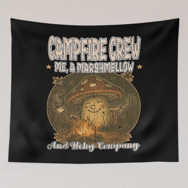 Item preview, Campfire Crew: Me, A Marshmallow, and Itchy Company designed and sold by Jt41.