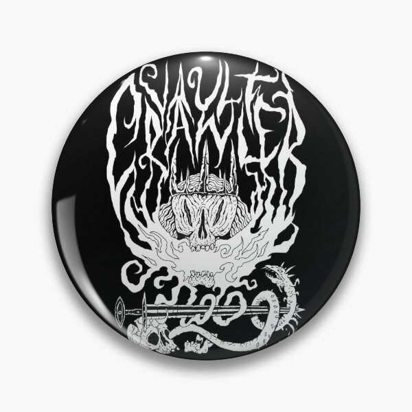 Item preview, Sorcerer Skull Black & White designed and sold by VaultCrawler.