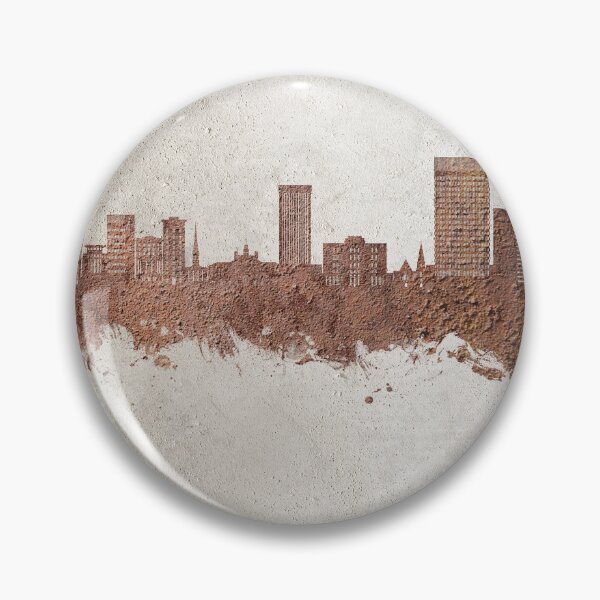 Item preview, Greenville South Carolina Skyline designed and sold by ArtPrints.