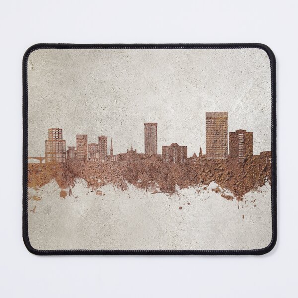 Item preview, Greenville South Carolina Skyline designed and sold by ArtPrints.
