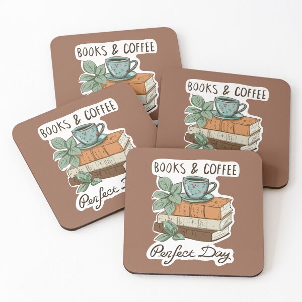Item preview, Books and coffee perfect say reading designed and sold by sianelliot.