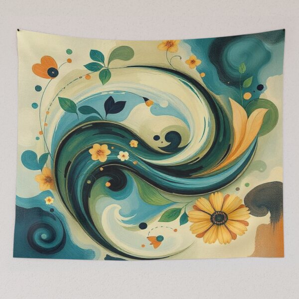Item preview, Colorful Floral designed and sold by AllAroundArtist.