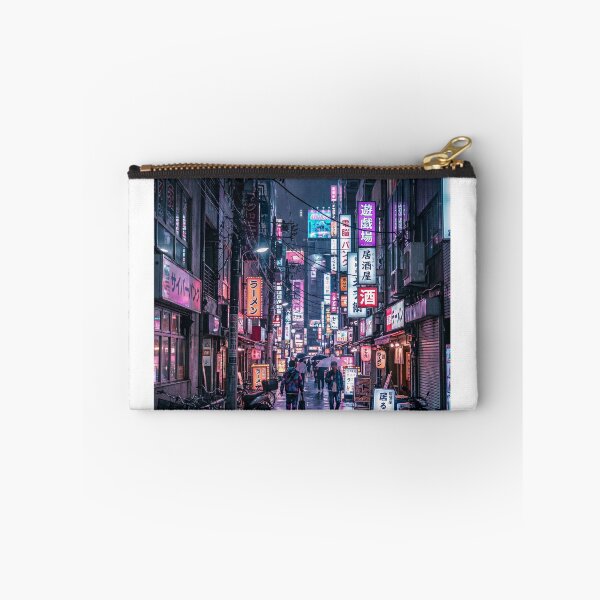 Item preview, Cyberpunk Tokyo Night – Neon City Alley & Rain Reflections designed and sold by GlyphGarden.