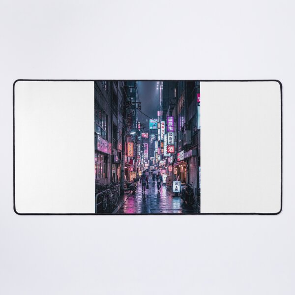 Item preview, Cyberpunk Tokyo Night – Neon City Alley & Rain Reflections designed and sold by GlyphGarden.