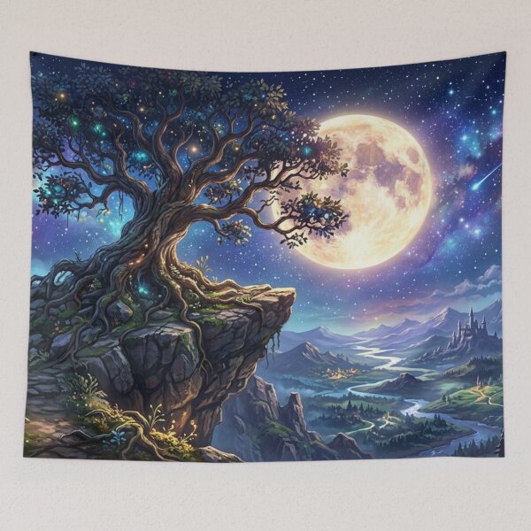 Item preview, Cosmic landscape full of wonders designed and sold by Sigtrix.