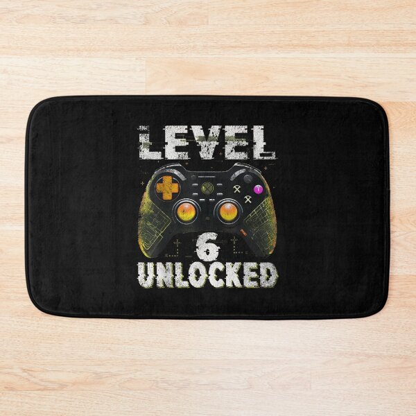 Item preview, Level 6 Unlocked Shirt Funny Video Gamer Geek 6th Birthday designed and sold by OlyvieArt.