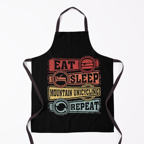 Item preview, Eat Sleep Mountain unicycling Repeat designed and sold by GabbyKash.