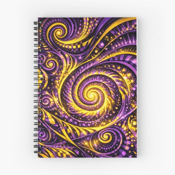 Item preview, Luminous spirals of cosmic energy designed and sold by Sigtrix.