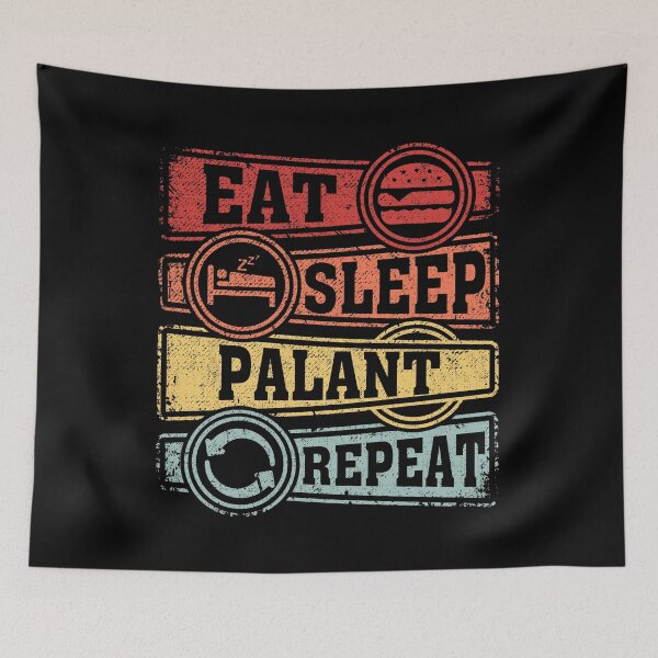 Item preview, Eat Sleep Palant Repeat designed and sold by GabbyKash.