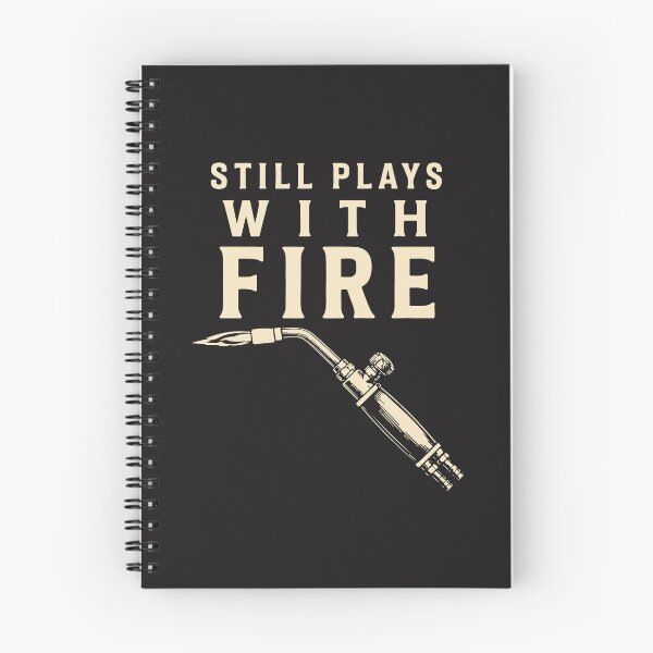 Item preview, Funny Welder Design Still Plays with Fire Welding Humor Retro designed and sold by kiralynstration.