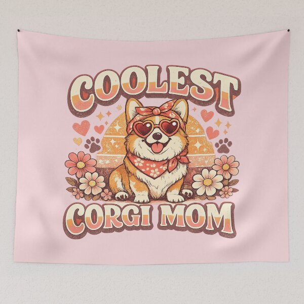 Item preview, Corgi Mom, Coolest Corgi Mom designed and sold by graphic-genie.