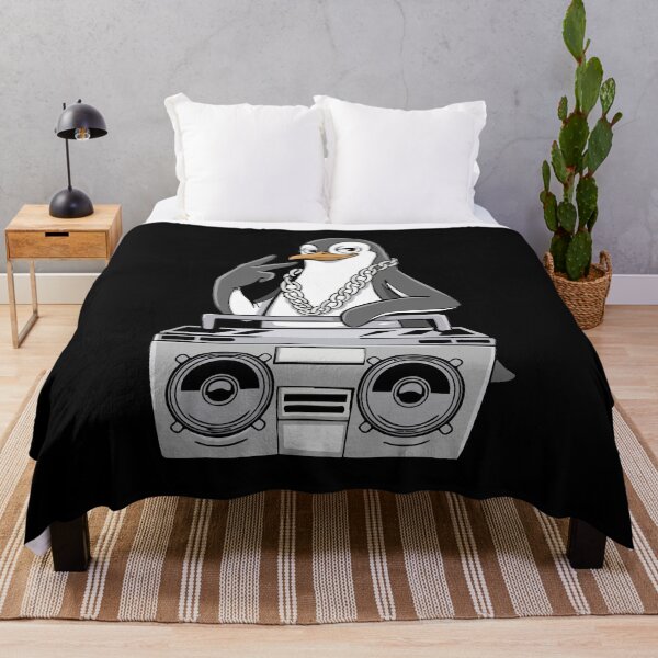 Artikelvorschau, Pinguin-Liebhaber Hip-Hop Kindermusik Jungen Pinguin entworfen und verkauft von DSWShirts.