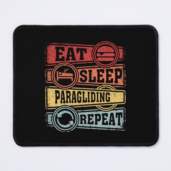 Item preview, Eat Sleep Paragliding Repeat designed and sold by GabbyKash.