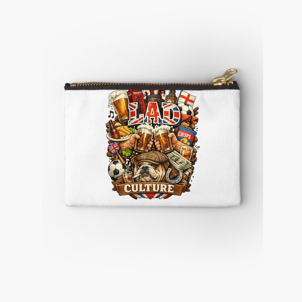 Item preview, Lad Culture Funny British Design – UK Pub Life Beer & Football Humour designed and sold by GarnerSupplyCo.