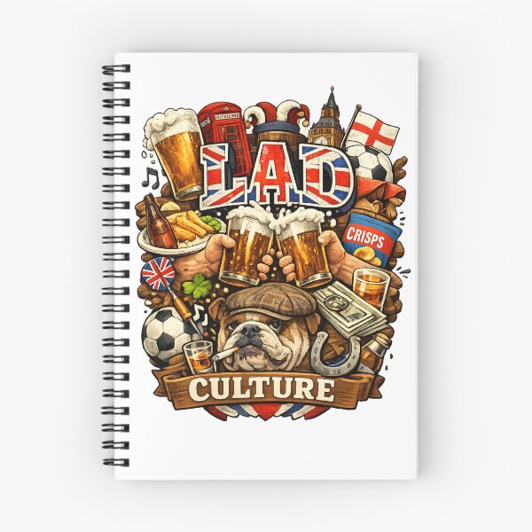 Item preview, Lad Culture Funny British Design – UK Pub Life Beer & Football Humour designed and sold by GarnerSupplyCo.