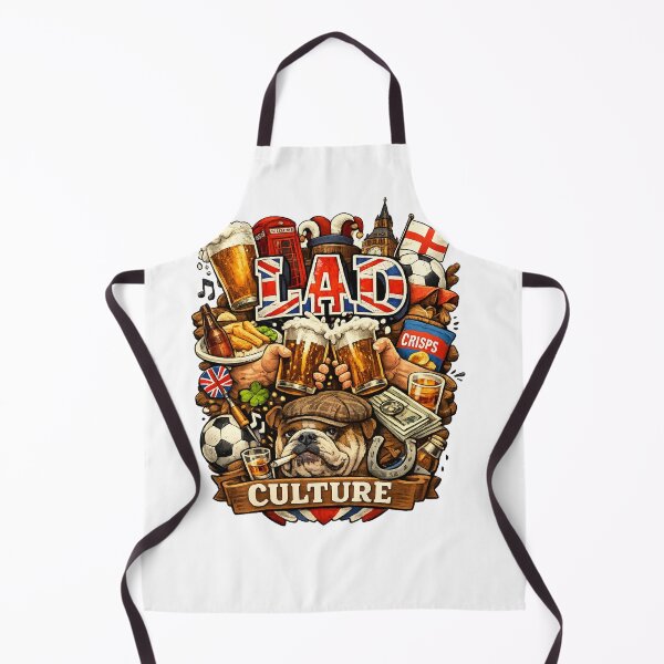 Item preview, Lad Culture Funny British Design – UK Pub Life Beer & Football Humour designed and sold by GarnerSupplyCo.