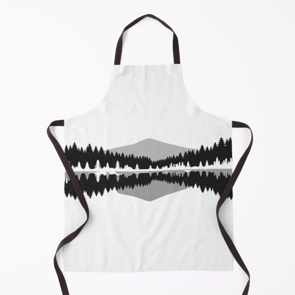 Item preview, Minimalist Reflection of a Forest Landscape designed and sold by ZgoTravel.
