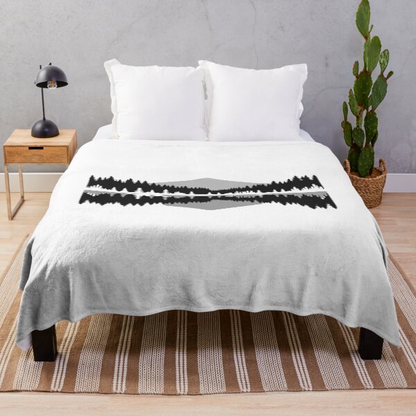 Item preview, Minimalist Reflection of a Forest Landscape designed and sold by ZgoTravel.