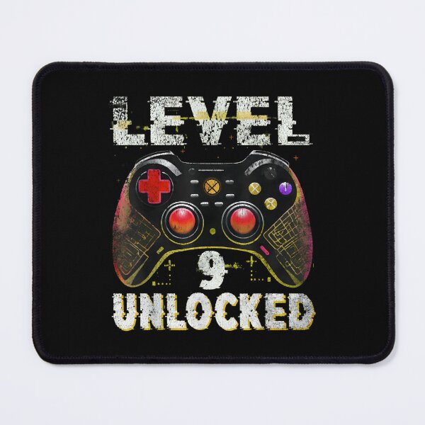 Item preview, Level 9 Unlocked Shirt Funny Video Gamer Geek 9th Birthday designed and sold by OlyvieArt.