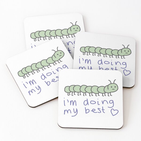 Item preview, Funny Caterpillar Doing His Best Absurdist Humor  designed and sold by ellenhenry.