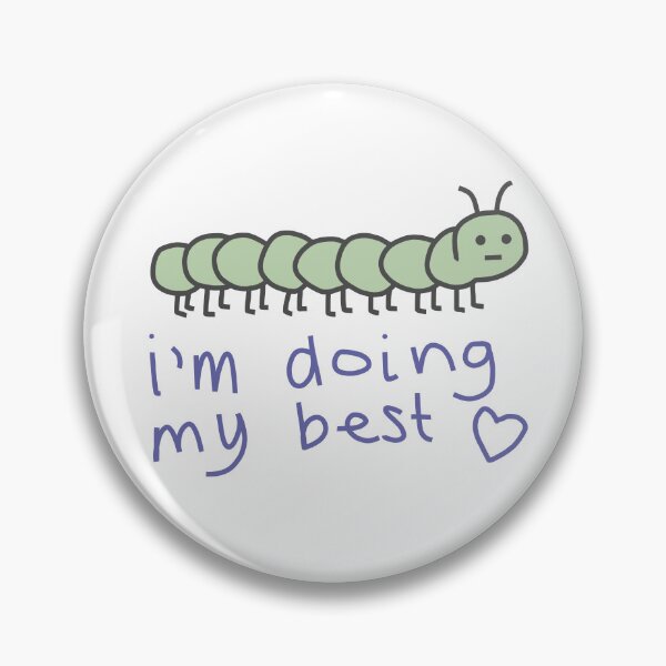 Item preview, Funny Caterpillar Doing His Best Absurdist Humor  designed and sold by ellenhenry.