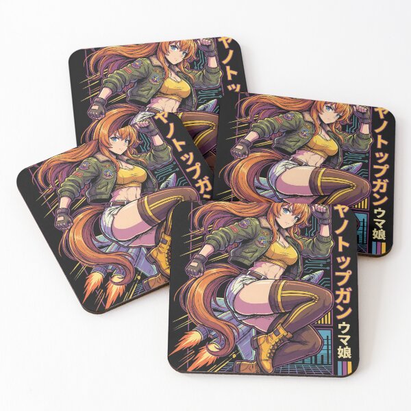 Item preview, Mayano Top Gun Umamusume: Aviation Ace Horse Girl designed and sold by Senpaiwaves.