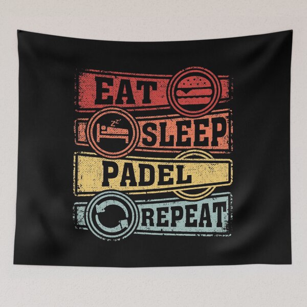 Item preview, Eat Sleep Padel Repeat designed and sold by GabbyKash.